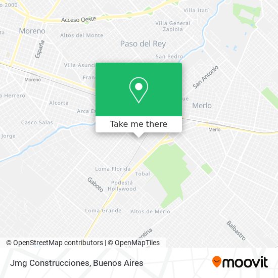 Jmg Construcciones map