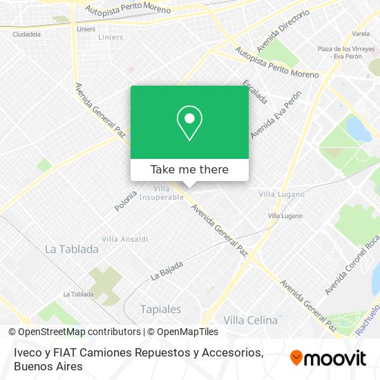 Iveco y FIAT Camiones Repuestos y Accesorios map