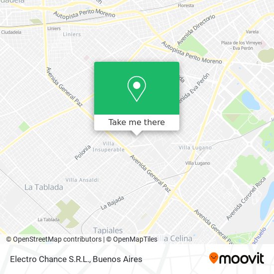 Electro Chance S.R.L. map