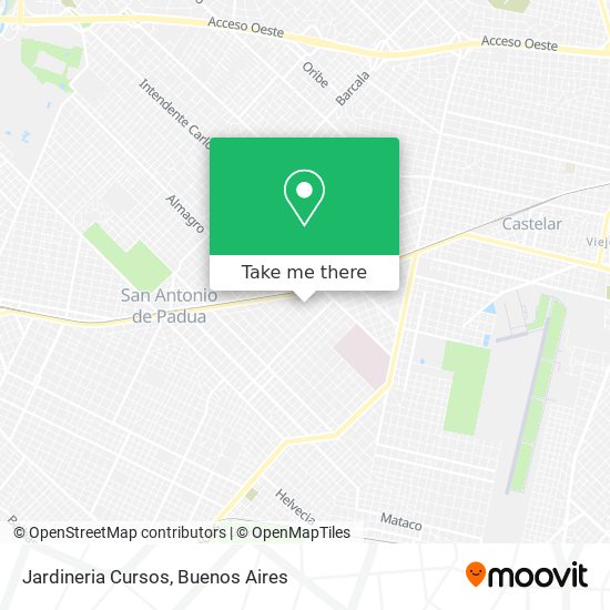 Jardineria Cursos map