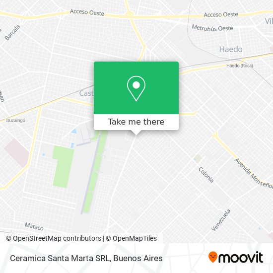 Ceramica Santa Marta SRL map