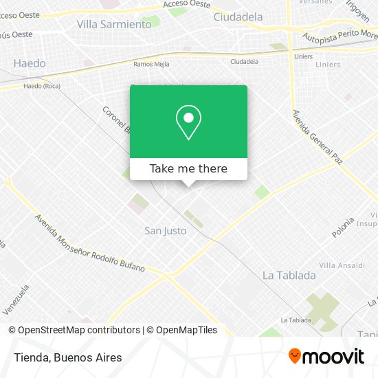 Tienda map