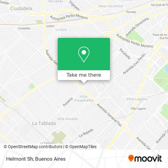 Mapa de Helmont Sh