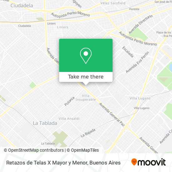 Retazos de Telas X Mayor y Menor map