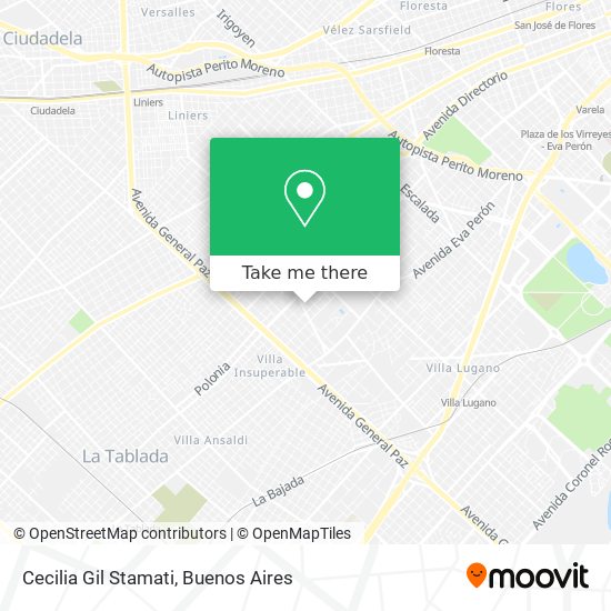 Cecilia Gil Stamati map