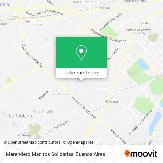 Merendero Manitos Solidarias map