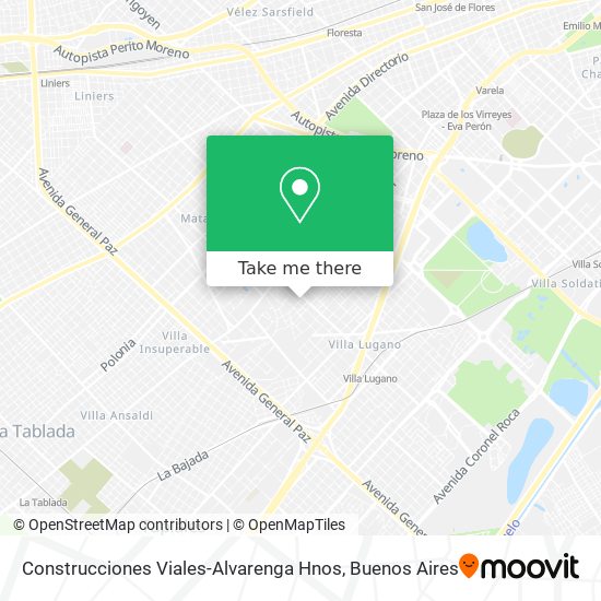 Construcciones Viales-Alvarenga Hnos map