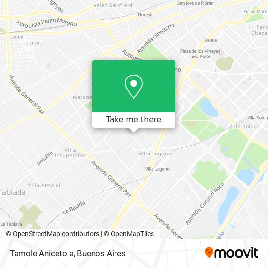 Mapa de Tamole Aniceto a