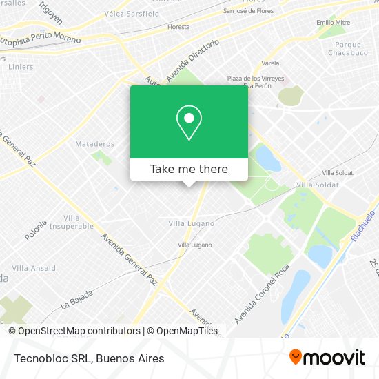 Tecnobloc SRL map