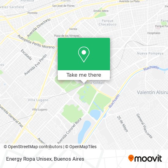 Energy Ropa Unisex map