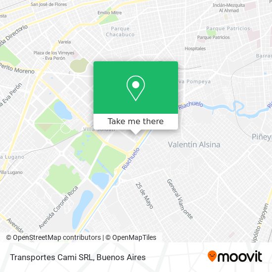 Transportes Cami SRL map