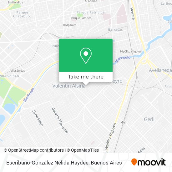 Mapa de Escribano-Gonzalez Nelida Haydee