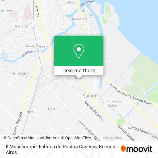Il Maccheroni - Fábrica de Pastas Caseras map