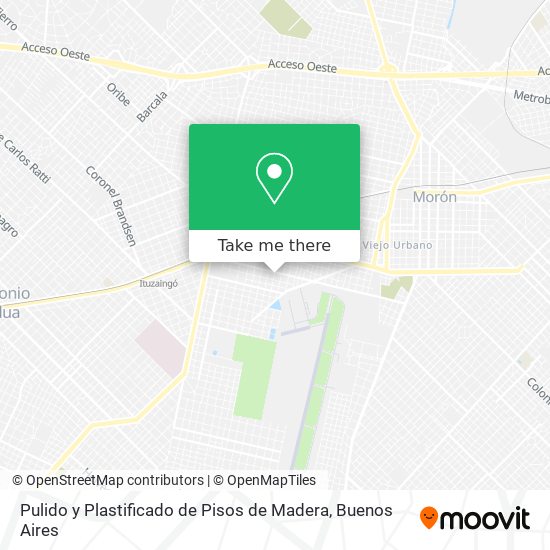 Pulido y Plastificado de Pisos de Madera map