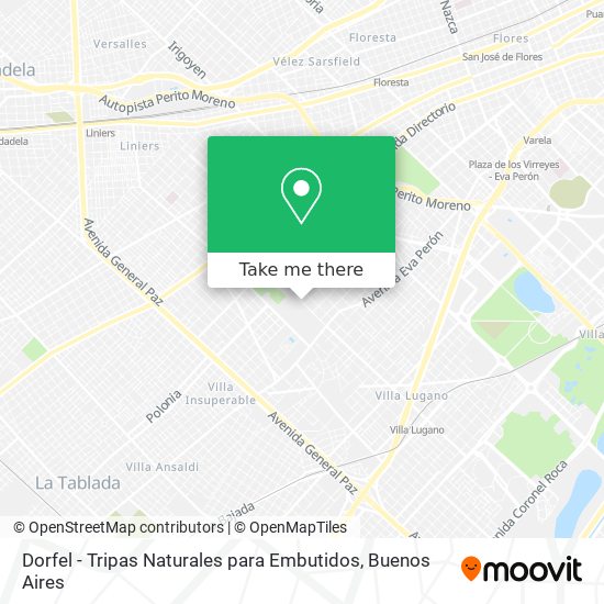 Mapa de Dorfel - Tripas Naturales para Embutidos