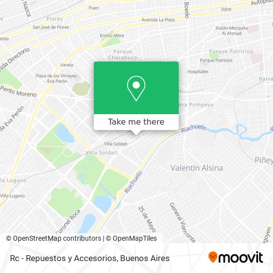 Mapa de Rc - Repuestos y Accesorios
