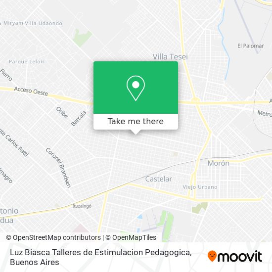 Mapa de Luz Biasca Talleres de Estimulacion Pedagogica