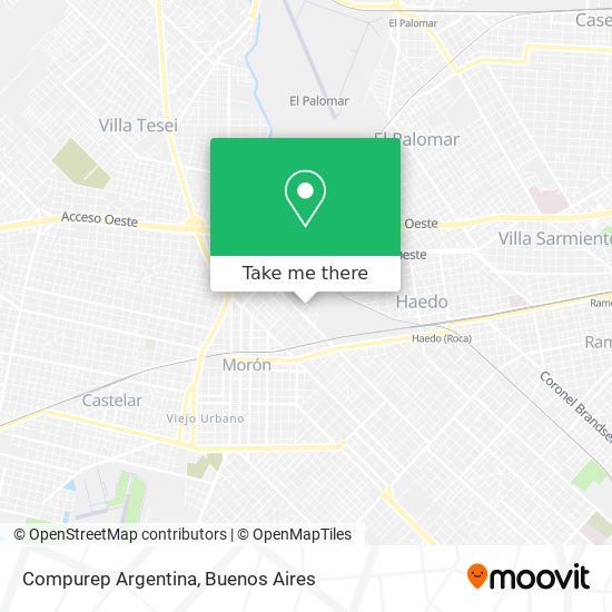 Compurep Argentina map