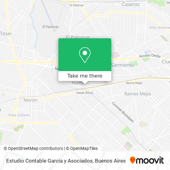 Estudio Contable Garcia y Asociados map