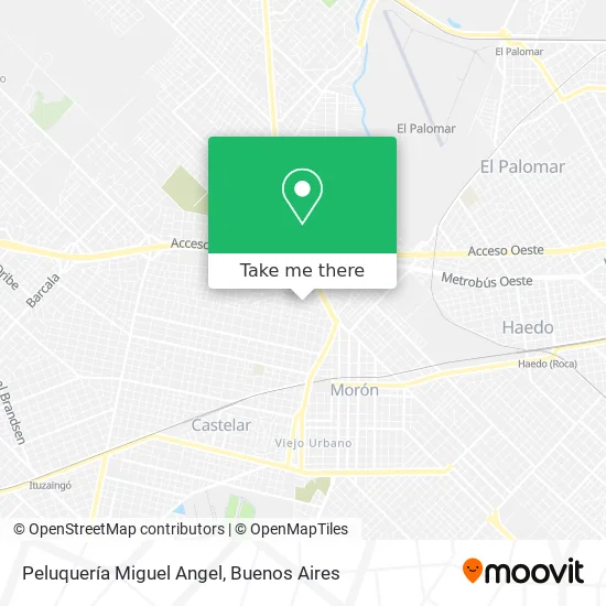Peluquería Miguel Angel map
