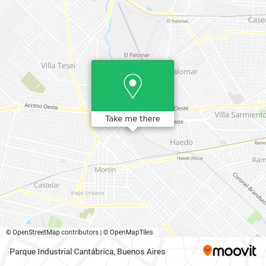 Parque Industrial Cantábrica map