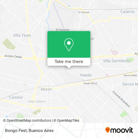 Bongo Fest map