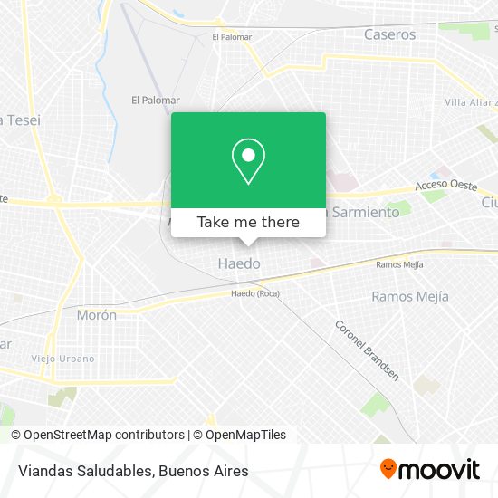 Viandas Saludables map