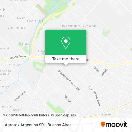 Agrotox Argentina SRL map