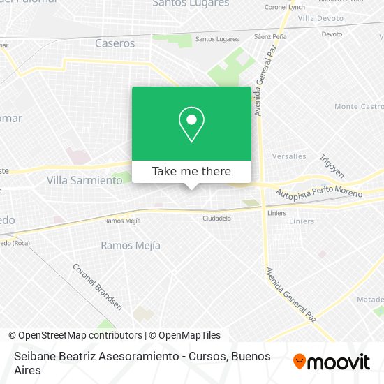 Seibane Beatriz Asesoramiento - Cursos map