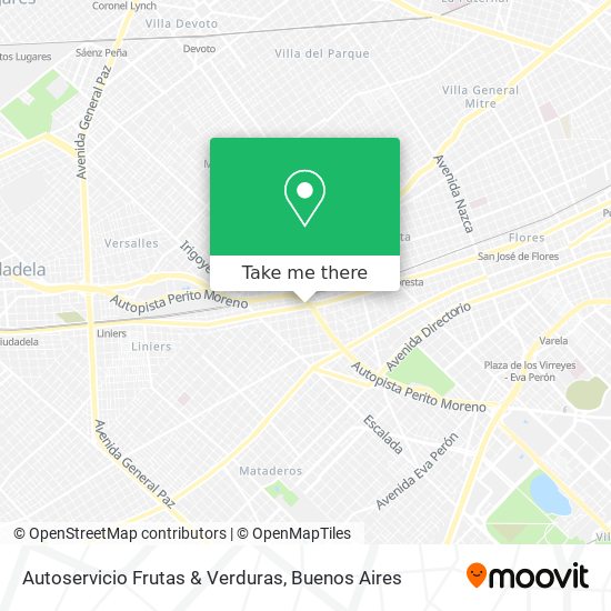 Autoservicio Frutas & Verduras map