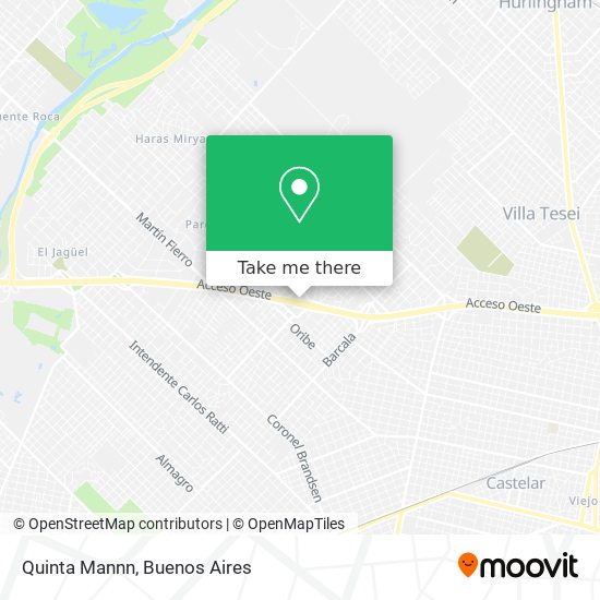 Quinta Mannn map