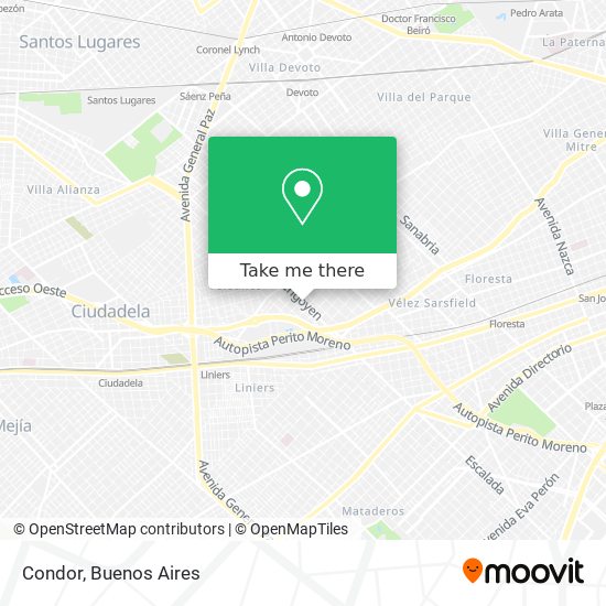 Mapa de Condor