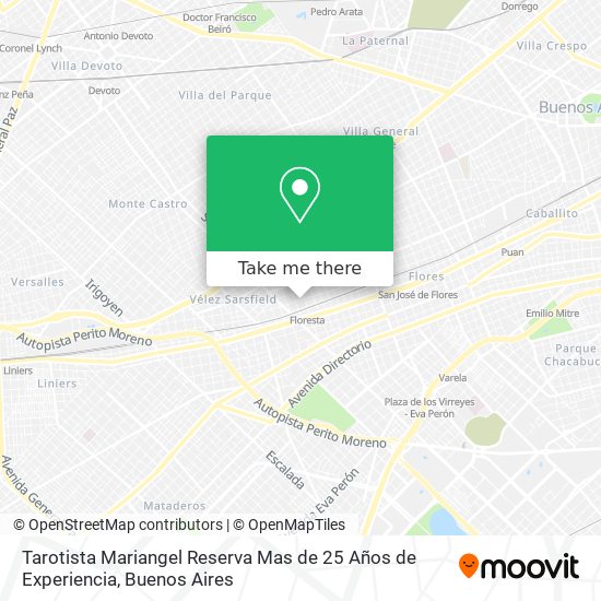 Tarotista Mariangel Reserva Mas de 25 Años de Experiencia map