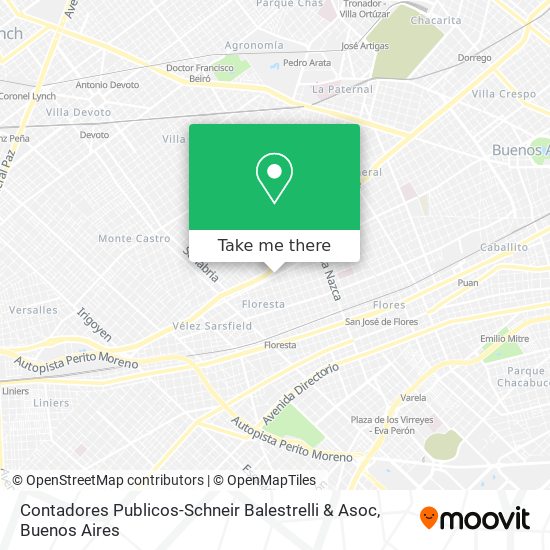 Contadores Publicos-Schneir Balestrelli & Asoc map