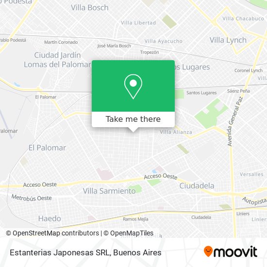 Estanterias Japonesas SRL map
