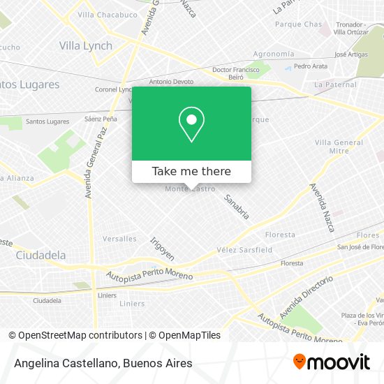 Angelina Castellano map