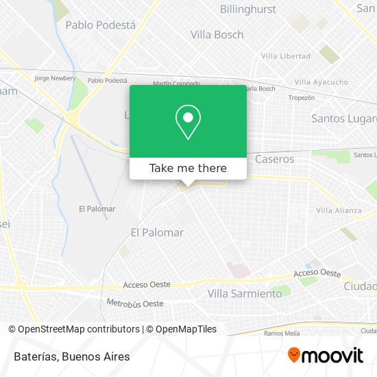Mapa de Baterías