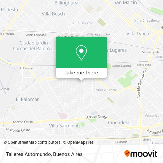 Mapa de Talleres Automundo