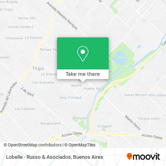 Lobelle - Russo & Asociados map