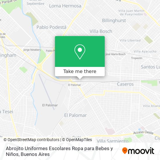 Abrojito Uniformes Escolares Ropa para Bebes y Niños map