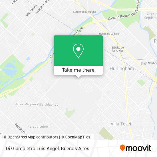 Di Giampietro Luis Angel map