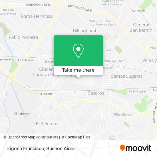 Trigona Francisco map