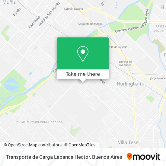 Mapa de Transporte de Carga Labanca Hector