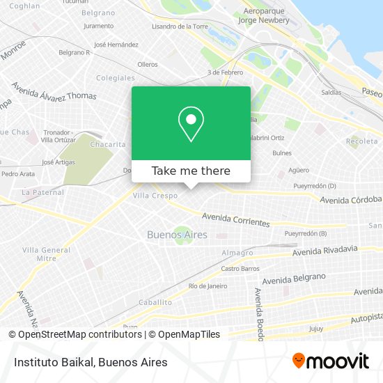 Instituto Baikal map