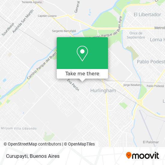 Mapa de Curupayti