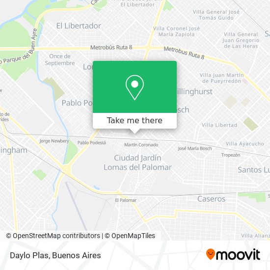 Mapa de Daylo Plas