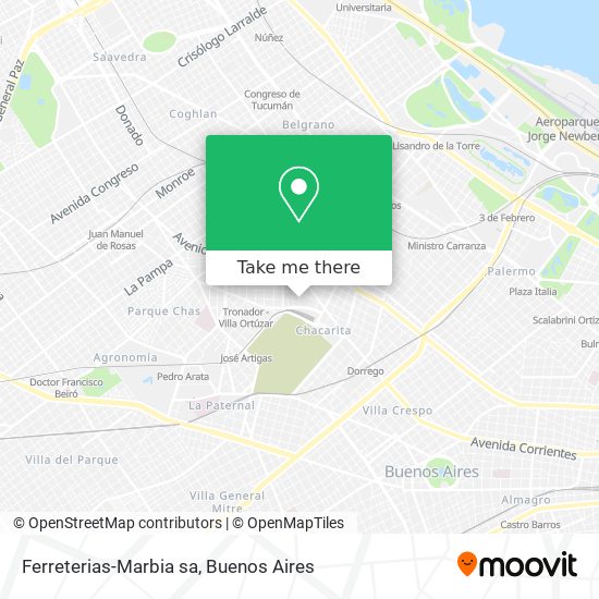 Ferreterias-Marbia sa map