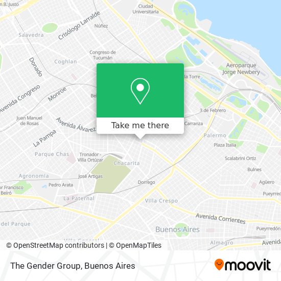 Mapa de The Gender Group