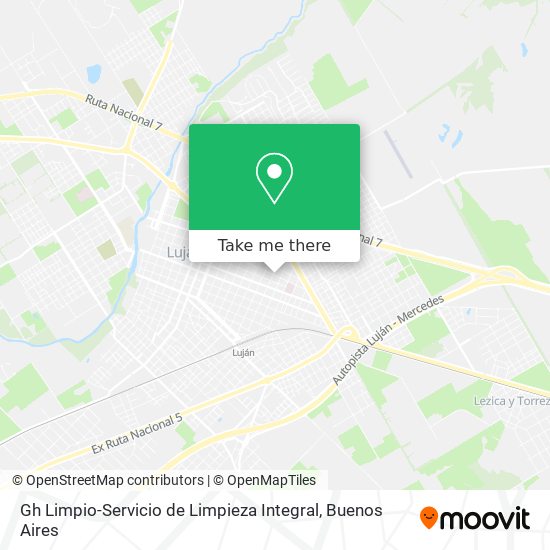 Gh Limpio-Servicio de Limpieza Integral map