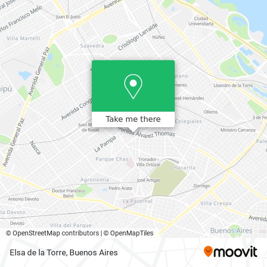 Mapa de Elsa de la Torre
